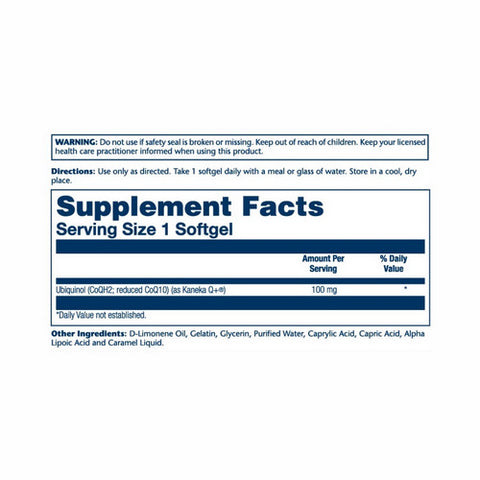 Solaray, Ubiquinol COQ-10, 50 mg, 30 Softgels