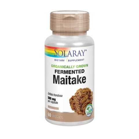 Solaray, Fermented Maitake, 60 Veg Caps