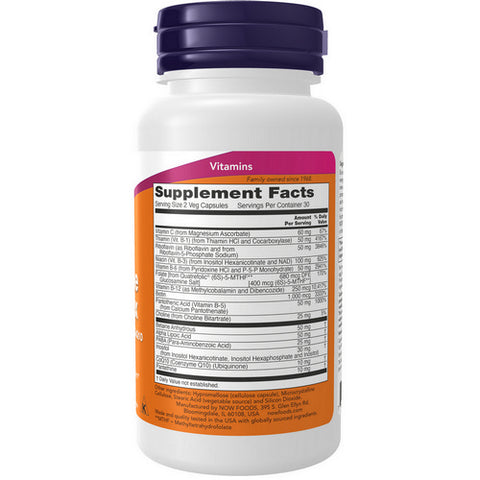 Now Foods, Co-Enzyme B-Complex, 60 Veg Caps