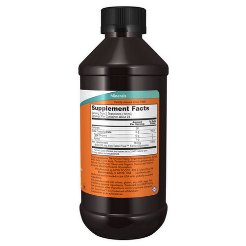 Now Foods, Liquid Iron, 8 Oz