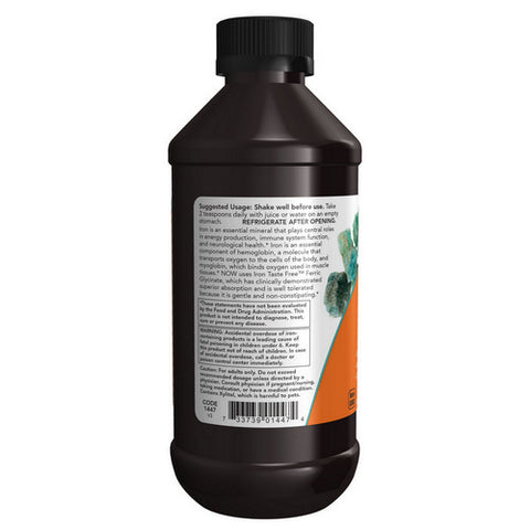 Now Foods, Liquid Iron, 8 Oz