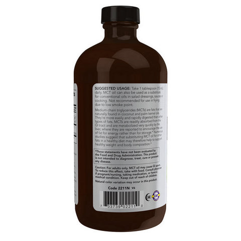 Now Foods, MCT Oil, 16 Oz