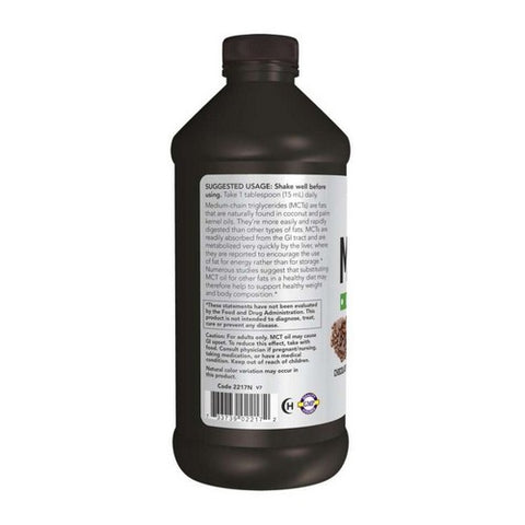 Now Foods, MCT Oil, Chocolate Mocha 16 Oz