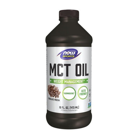 Now Foods, MCT Oil, Chocolate Mocha 16 Oz