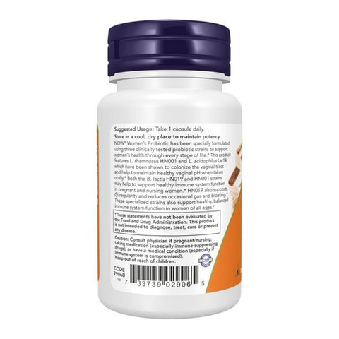 Now Foods, Women's Probiotic 20 Billion, 50 Vegcaps