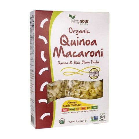 Now Foods, Organic Quinoa Macaroni Pasta, 8 Oz
