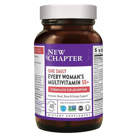 New Chapter, Every Woman One Daily 55 Plus, 48 Veg Tabs