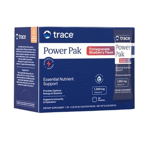 Trace Minerals, Electrolyte Stamina Power Pack, Pomegranate Blueberry 30 Packets