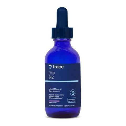 Trace Minerals, Liquid Ionic B12, 1,000 mcg, 2 Oz