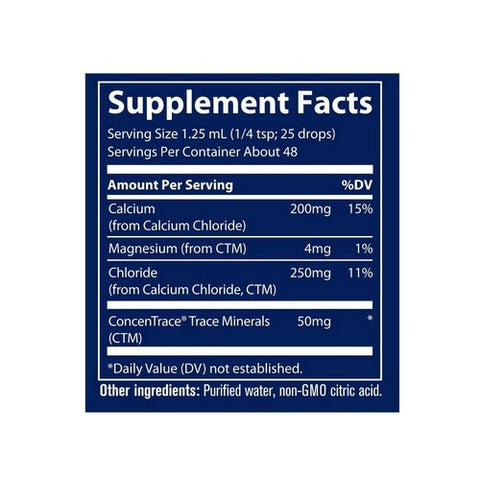 Trace Minerals, Liquid Ionic Calcium, 200 mg, 2 Oz