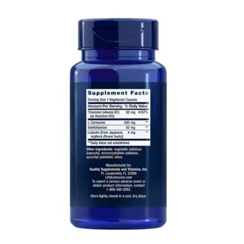 Life Extension, Super Carnosine, 500 mg, 60 Veg Caps