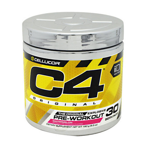 C4 Pre-Workout Explosive Energy Watermelon 30 Servings by Cellucor