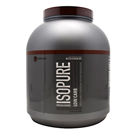 Nature's Best, Isopure Low Carb Protein Powder Dutch Chocolate, 4.5 lbs