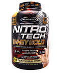Performance Series Nitro Tech 100% Whey Gold Double Rich Chocolate Strawberry 35 Servings by Muscletech