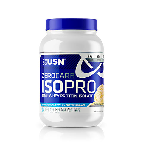 USN, Zero Carb Isopro, Whey Tella 1.65 lbs