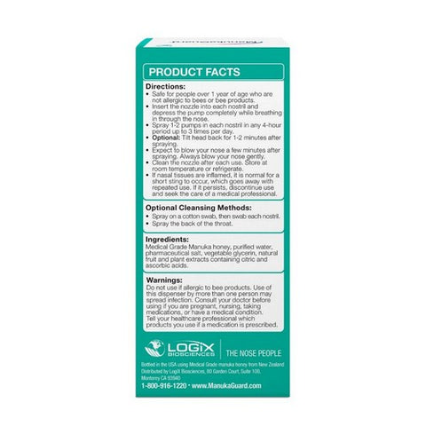 Manuka Guard, Nasal Spray Medical Grade, 1.3 Oz
