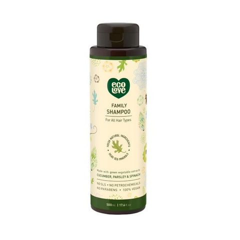 Eco Love, 100% Vegan Shampoo, 17.6 Oz