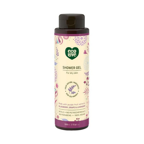 Eco Love, 100% Vegan Shower Gel, 17.6 Oz