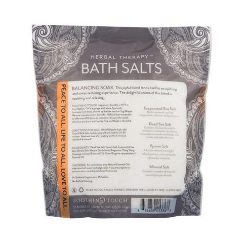 Soothing Touch, Bath Salts, Balancing Soak 32 Oz