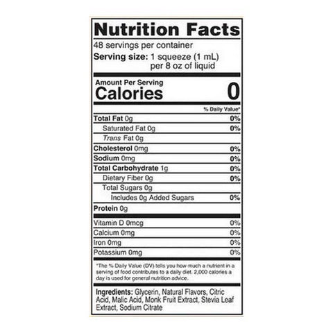 Sweetleaf Stevia, Water Drops, Peach Mango 1.62 Oz