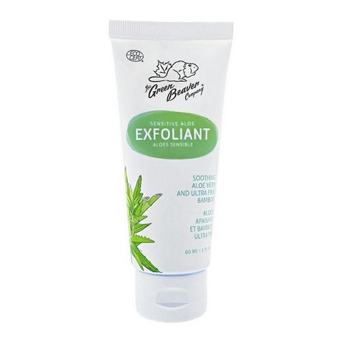 Green Beaver, Sensitive Aloe Exfoliant, 2 Oz
