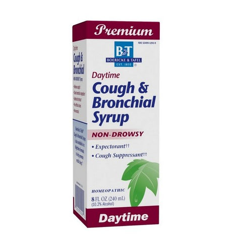 Boericke & Tafel, Cough & Bronchial Syrup, 8 FL Oz