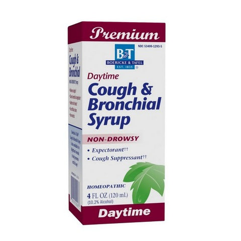 Boericke & Tafel, Cough & Bronchial Syrup, 4 Fl Oz