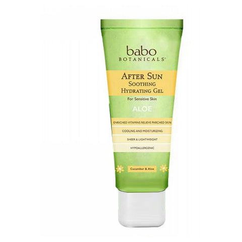 Babo Botanicals, After Sun Soothing Gel, 8 Oz