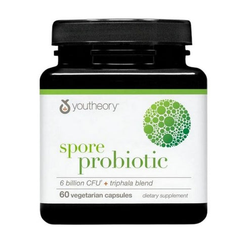 Youtheory, Spore Probiotic Advanced, 60 Caps