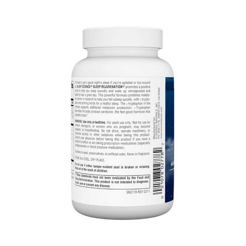 Source Naturals, Sleep Science Sleep Rejuvenation, 60 Tabs