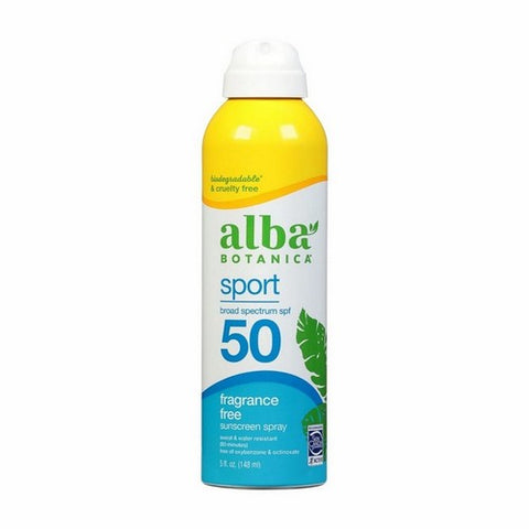 Alba Botanica, Cool Sport Spray Spf 50, 5 Oz