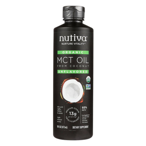 Nutiva, Mct Oil, 16 Oz