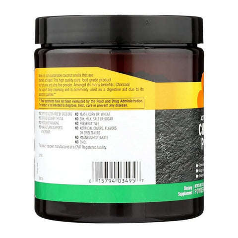 Country Life, Activated Charcoal Powder, 500 mg, 5 Oz