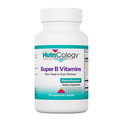Nutricology/ Allergy Research Group, Super B Vitamins, 120 Veg Caps