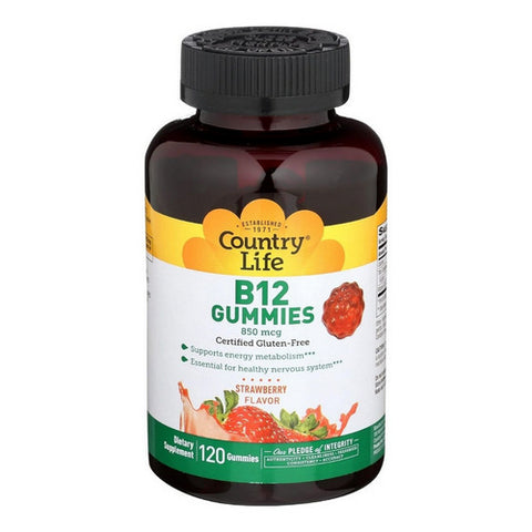 Country Life, B12 Gummies, 120 Count