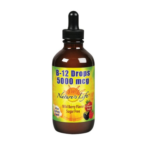 Nature's Life, B12 Methlycobalamin, 4 Oz
