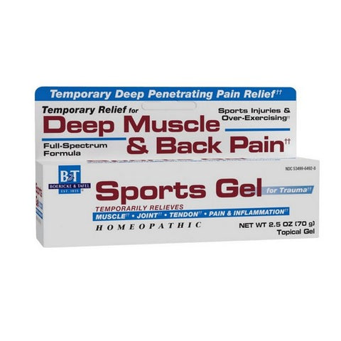 Boericke & Tafel, Sports Gel, 2.5 FL Oz