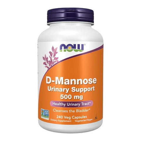 Now Foods, D-Mannose, 500 mg, 240 Caps