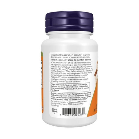 Now Foods, Probiotic-10 25 Billion, 30 Veg Caps