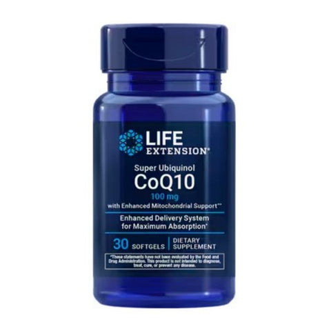 Life Extension, Super Ubiquinol CoQ10, 100 mg, 30 Softgels