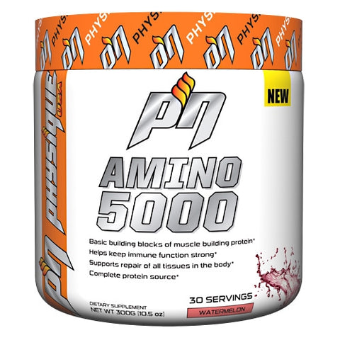 Physique Nutrition, Amino 5000, Watermelon 300 Grams