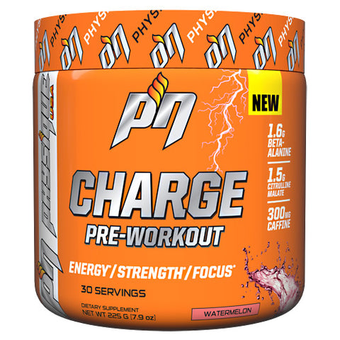 Physique Nutrition, Charge Pre Workout, Watermelon 30 Servings