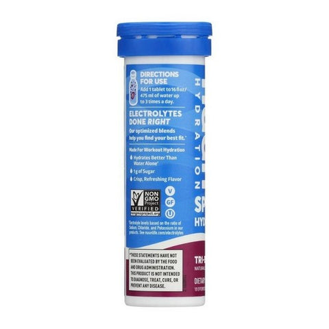 Nuun, Tri-Berry Electrolyte Enhanced, 10 Tabs