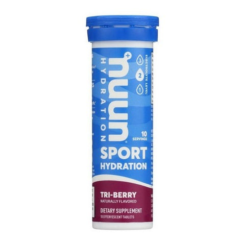 Nuun, Tri-Berry Electrolyte Enhanced, 10 Tabs