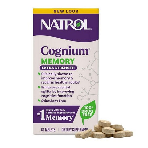 Natrol, Cognium Extra Strength, 400 mg, 60 Tabs