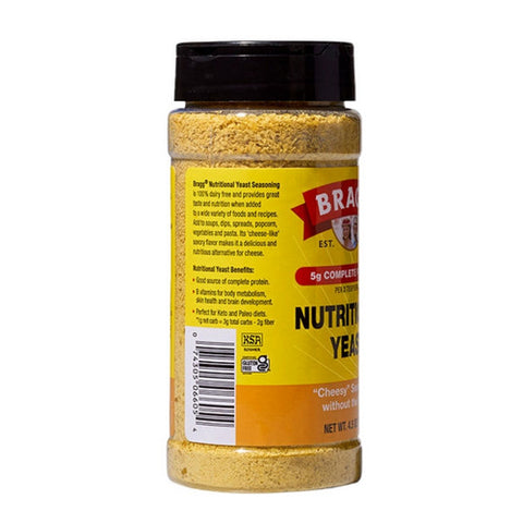 Bragg's Liquid Aminos, Nutritional Yeast Seasoning, 4.5 Oz