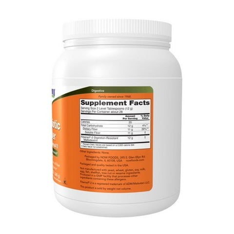 Now Foods, Prebiotic Fiber W/ Fibersol-2, 12 Oz