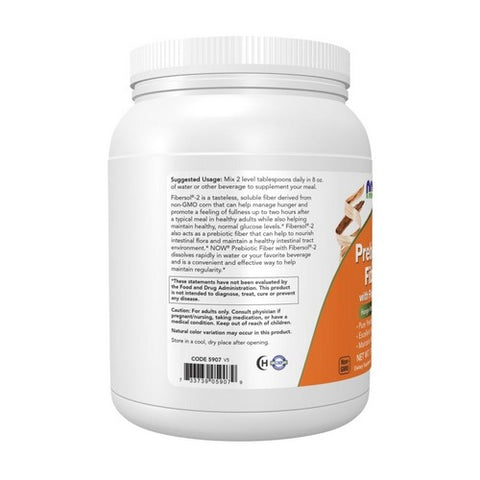 Now Foods, Prebiotic Fiber W/ Fibersol-2, 12 Oz