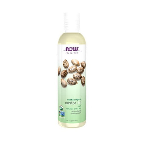 Now Foods, Organic Castor Oil, 8 Oz