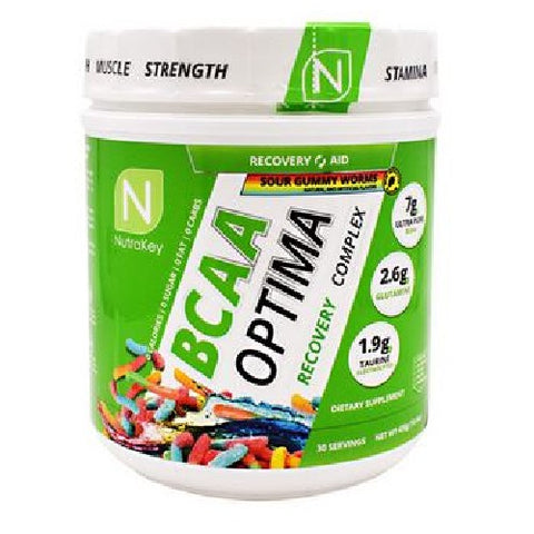 Nutrakey, BCAA Optima, Sour Gummy 30 Servings